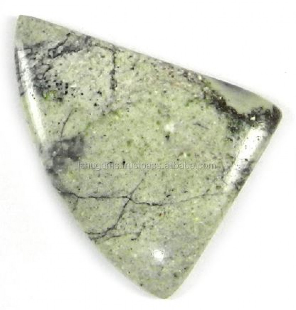 Image of Natural Porcelain Jasper 22x28mm Fancy shape Cabochon