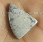 Natural Porcelain Jasper 22x28mm Fancy shape Cabochon