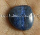 Natural Dumortierite jasper 21x20mm Heart Cabochon 1420 Cts