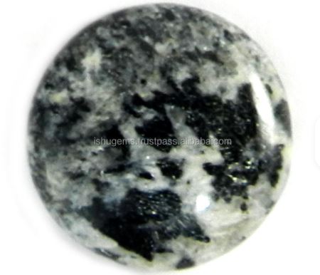 Natural Orbicular Jasper 22mm Round Cabochon