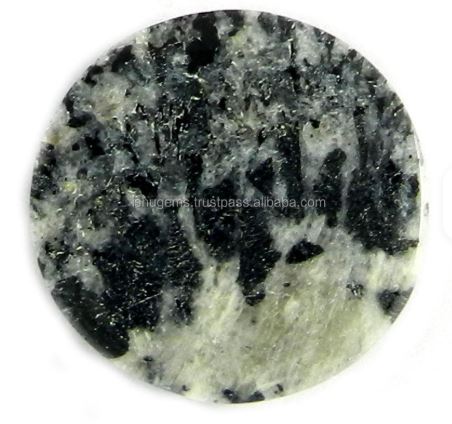 Natural Orbicular Jasper 22mm Round Cabochon