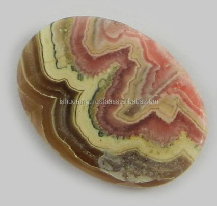 Natural Rhodochrosite 26x19mm Oval Cabochon 2495 Cts Loose Gemstone For Jewelry Making