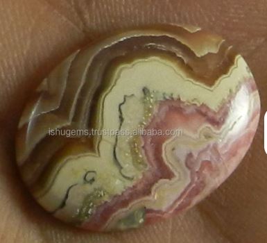 Natural Rhodochrosite 26x19mm Oval Cabochon 2495 Cts Loose Gemstone For Jewelry Making