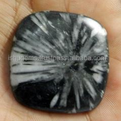 Natural Chrysanthemum Jasper 38x38mm Cushion Cabochon 8385 Cts Loose Gemstone For Jewelry Making