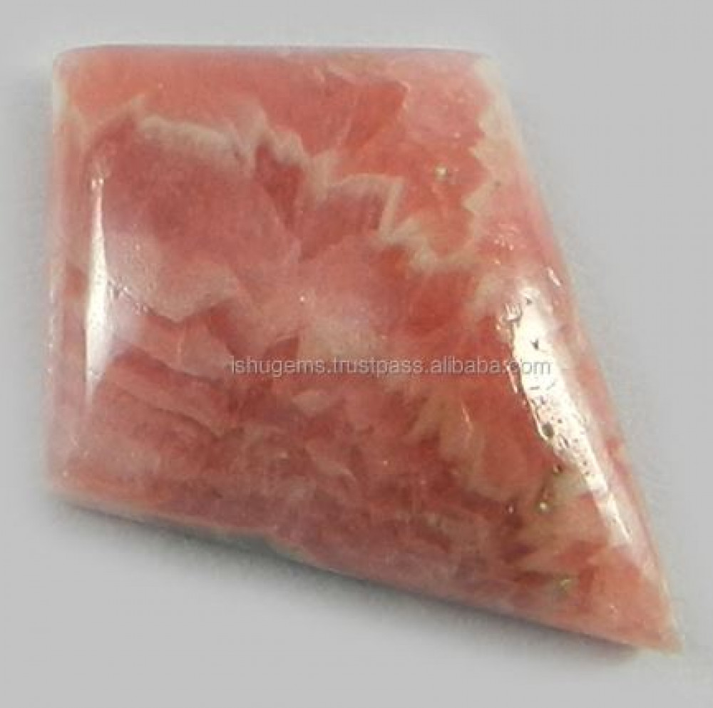 Image of Trendy Collection Natural Rhodochrosite 18x13mm Kite Cabochon 10.2 Cts Loose Gemstone For Jewelry Making