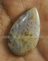 532gms Natural Sagenite jasper 2237mm Pear Cabochon Polished Stones for Jewelry Making IG0079