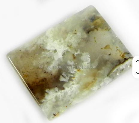Natural Sagenite jasper 1723mm Rectangle Cabochon Polished stones for jewelry making