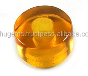 Citrine hydro - 14x8x45mm smooth tyre beads - Gemstone big hole beads - european beads for bracelet - IG0105
