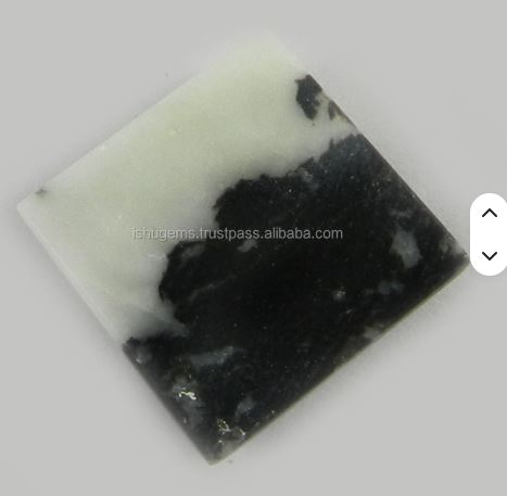 Natural Zebra Jasper 18x18mm Square Cabochon 442 gms Loose Gemstones For Jewelry Making