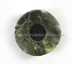 Gemstone Golden Big Hole Beads Fools Gold Pyrite Mercasite 14x8x5mm Smooth Tyre AA Quality IG0145