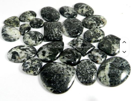 100 gms Natural Orbicular Jasper 23 pcs Free form Cabochon loose stones for jewelry IG0151