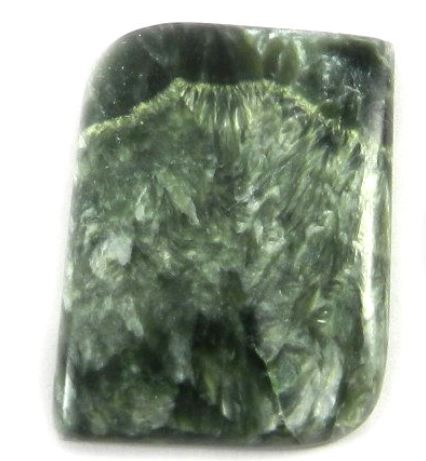 664 gms Natural Seraphinite Jasper 24x30mm Fancy Cabochon Polished Atones for Jewelry Making IG0166