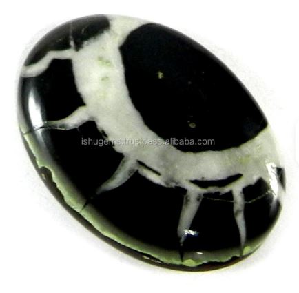 1619mm Natural Septarian Jasper Cabochon High Quality Loose Blue Crystal Gemstone for Necklace Design 379 Gms IG0179
