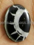 1619mm Natural Septarian Jasper Cabochon High Quality Loose Blue Crystal Gemstone for Necklace Design 379 Gms IG0179