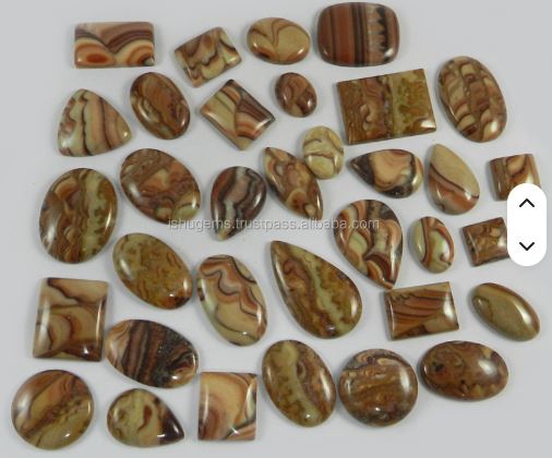 Natural Red creek jasper Freeform Cabochon 34 pcs 100 gms Loose Gemstone Making Jewelry For Women