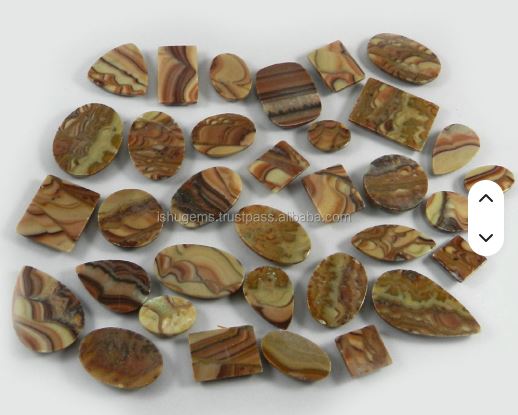 Natural Red creek jasper Freeform Cabochon 34 pcs 100 gms Loose Gemstone Making Jewelry For Women