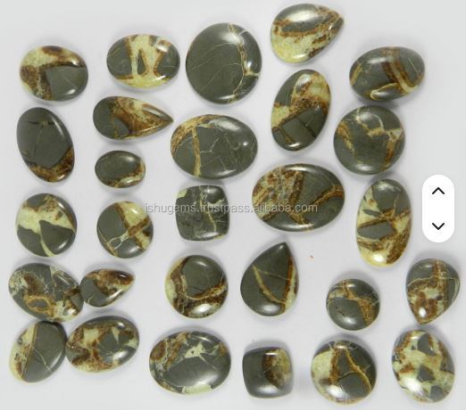 28 Pcs Natural Septarian jasper 100 gms Freeform Cabochon