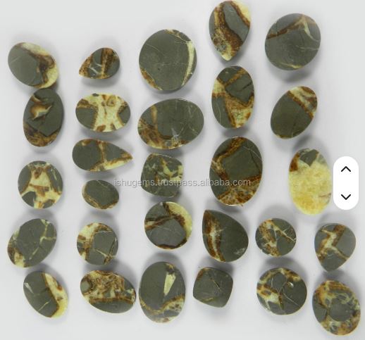 28 Pcs Natural Septarian jasper 100 gms Freeform Cabochon