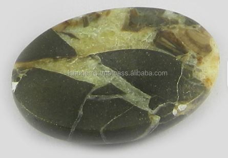 Natural Septarian Jasper 1622mm Oval Cabochon 310 gms Gemstone IG0199