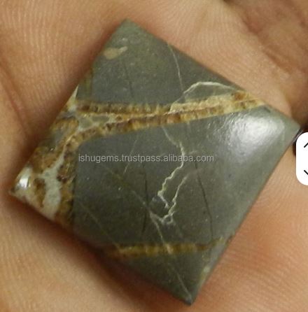 22mm Natural Septarian jasper 560 gms Square Cabochon gemstone IG0200