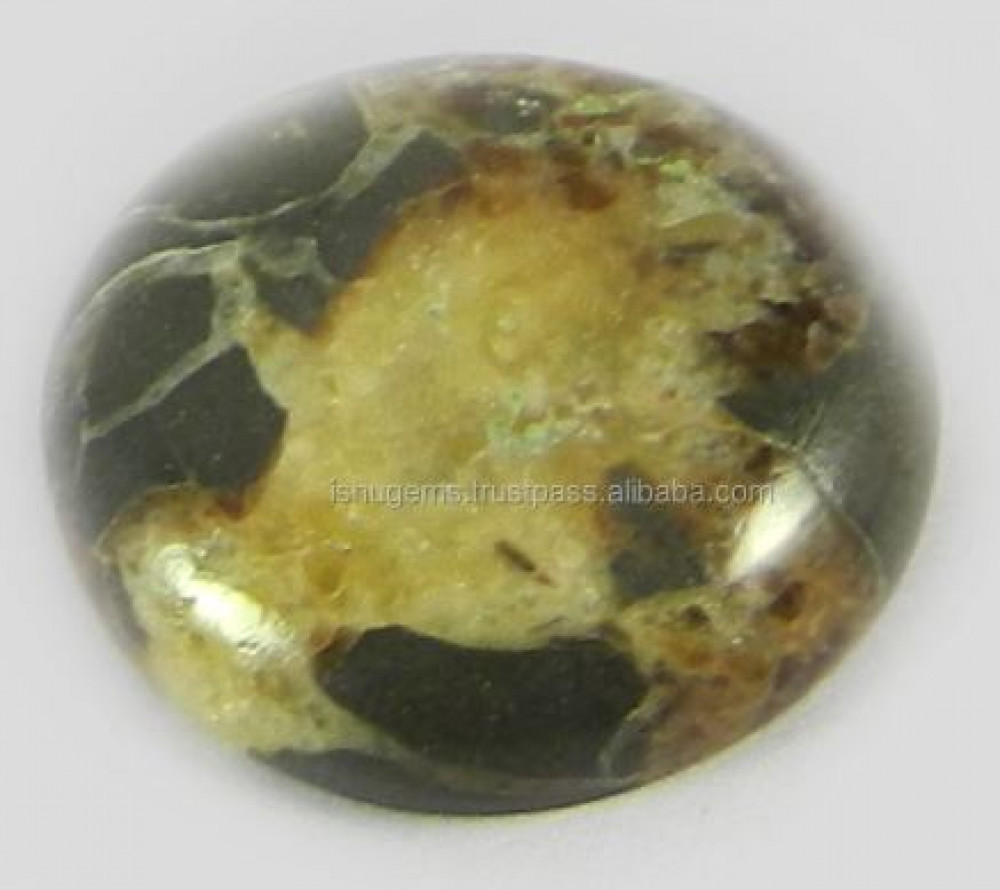 Image of 18mm Natural Septarian jasper 2.90 gms Round Cabochon gemstone IG0201