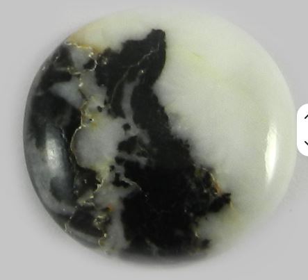 Natural Zebra Jasper 21mm Round Cabochon 427gms Loose Gemstones for Jewelry Making