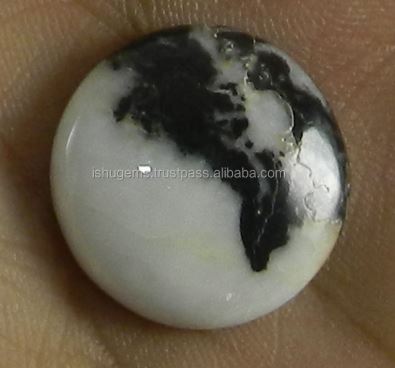 Natural Zebra Jasper 21mm Round Cabochon 427gms Loose Gemstones for Jewelry Making
