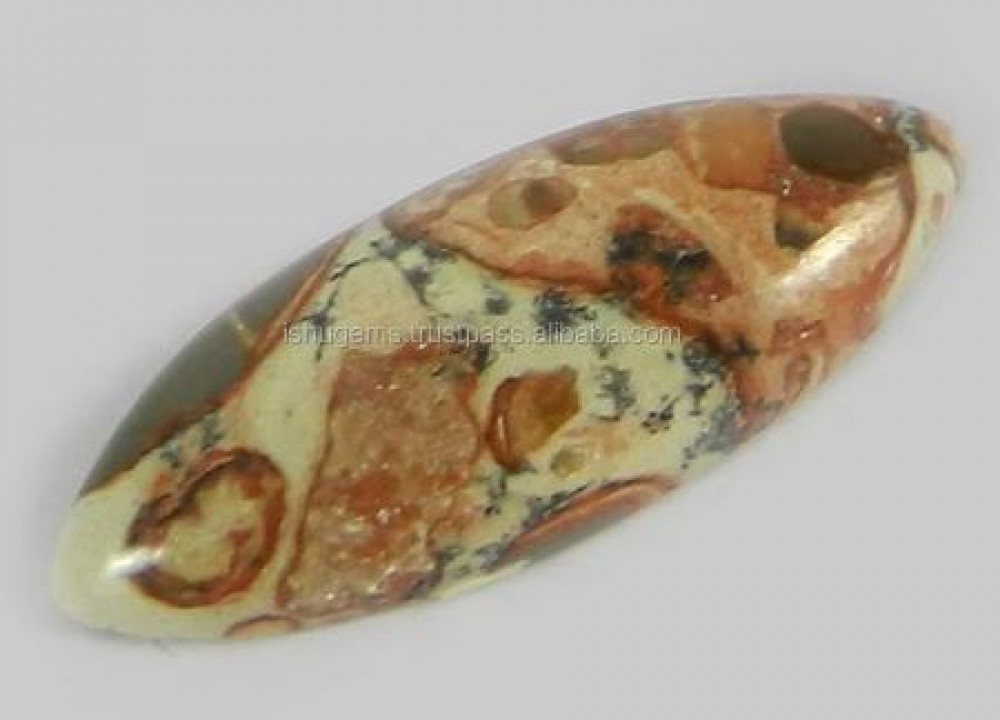 Image of 11x25mm Mookaite coral jasper 1.97 gms Marquise Cabochon
