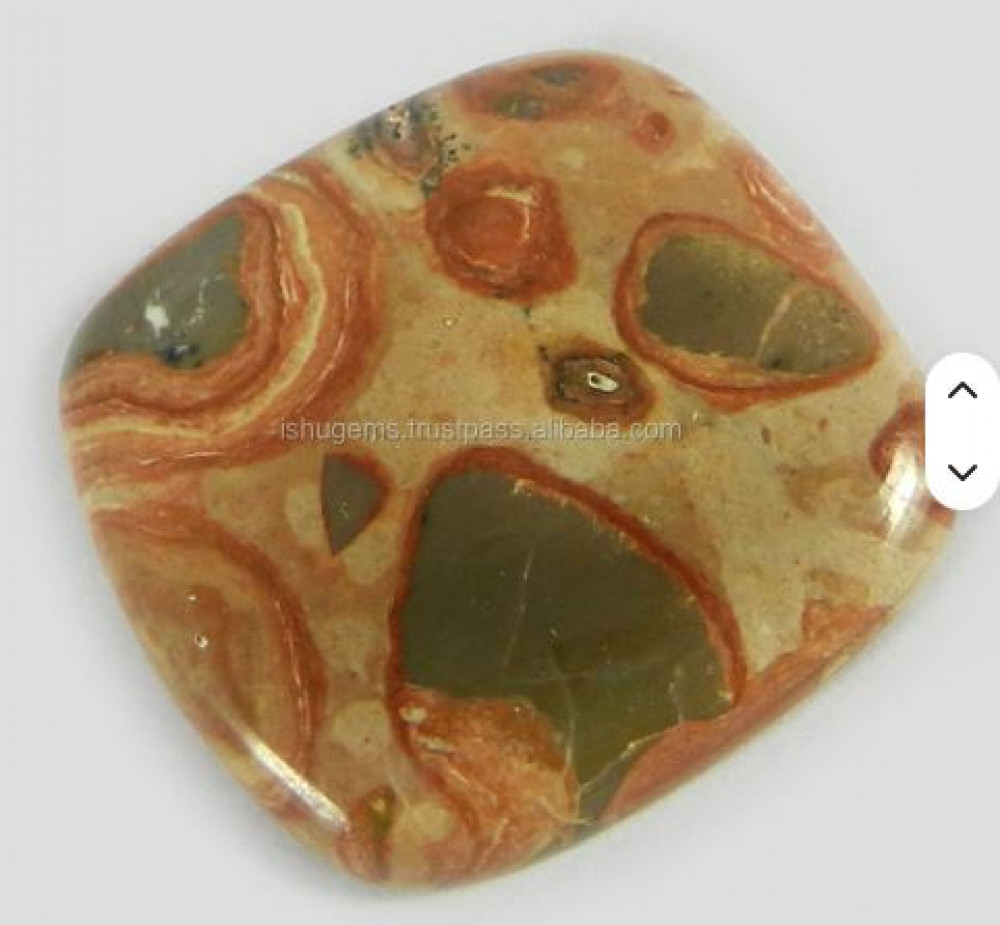 Image of 26x27mm Mookaite coral jasper 7.35 gms Mine Cabochon Gemstone IG0207