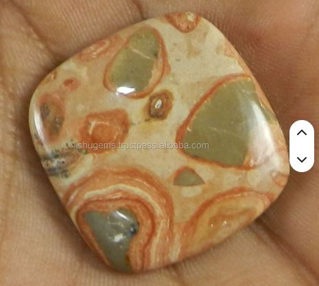 26x27mm Mookaite coral jasper 735 gms Mine Cabochon Gemstone IG0207