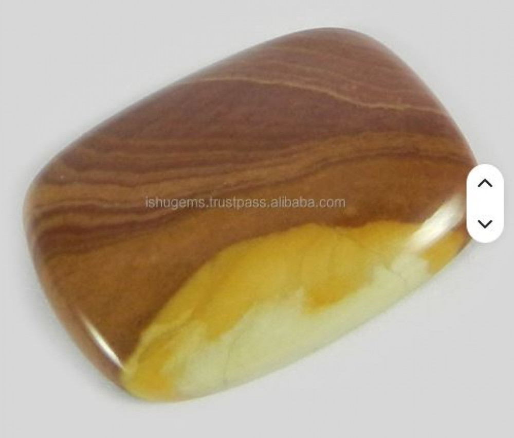 Image of 22x30mm Natural Wagul jasper 6 gms Rectangle Beautiful Cabochon