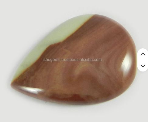 24x33mm Natural Wagul jasper 6 gms Pear Beautiful Cabochon loose gemstone IG0214