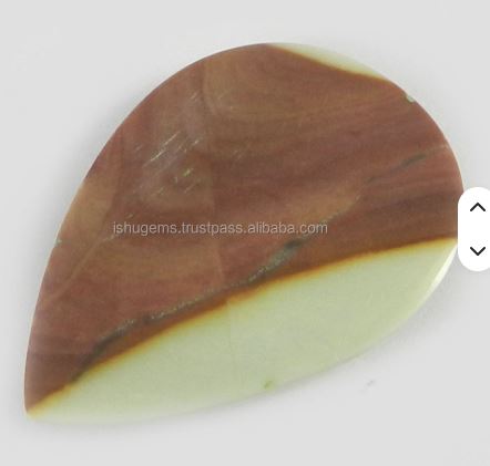 24x33mm Natural Wagul jasper 6 gms Pear Beautiful Cabochon loose gemstone IG0214