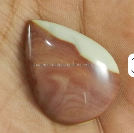 24x33mm Natural Wagul jasper 6 gms Pear Beautiful Cabochon loose gemstone IG0214