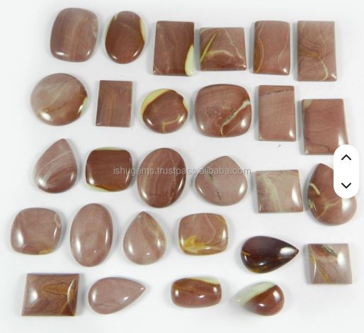 28 Pcs Natural Wagul jasper 100 gms Free form Mix Shape Beautiful Cabochon loose gemstone IG0220