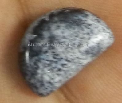Natural Dendritic Opal 12x17mm Half Moon Fancy Shape cabochon 170 gms loose stones for jewellery making IG0230