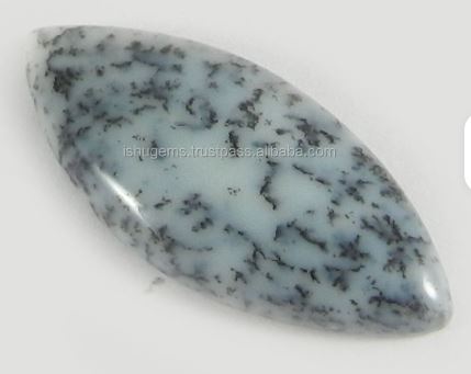 Natural Dendritic Opal 260 gms Beautiful cabochon 14x30mm Marquise Shape loose stones for jewellery making IG0231