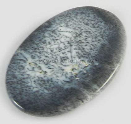 Natural Dendritic Opal 27x38mm Oval Cabochon 880 Gms Loose Stones for Jewelry Making