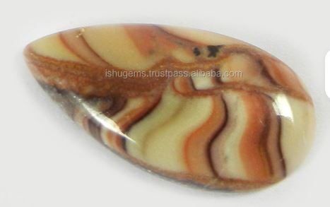 1326mm Natural Wagul jasper 206 gms Pear Cabochon gemstone IG0245