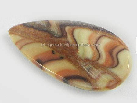 1326mm Natural Wagul jasper 206 gms Pear Cabochon gemstone IG0245