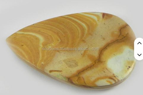 Natural Wagul Jasper 2233mm Pear Cabochon Polished stones for jewelry making