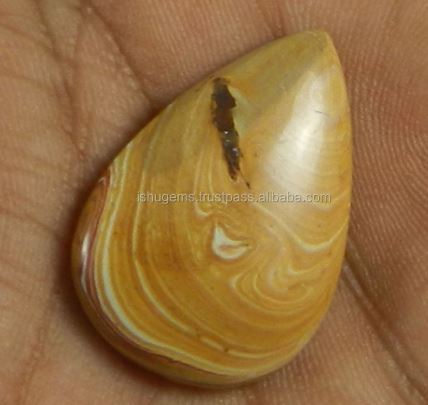 Natural Wagul Jasper 2233mm Pear Cabochon Polished stones for jewelry making
