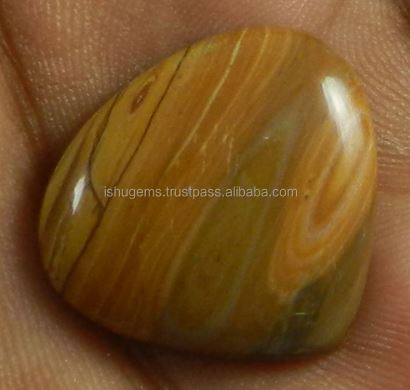 2123mm Wagul jasper 308 gms Heart Cabochon gemstone IG0250
