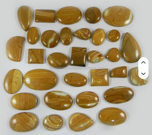 33Pcs Natural Wagul jasper 100 gms Free form Cabochon gemstone IG0258