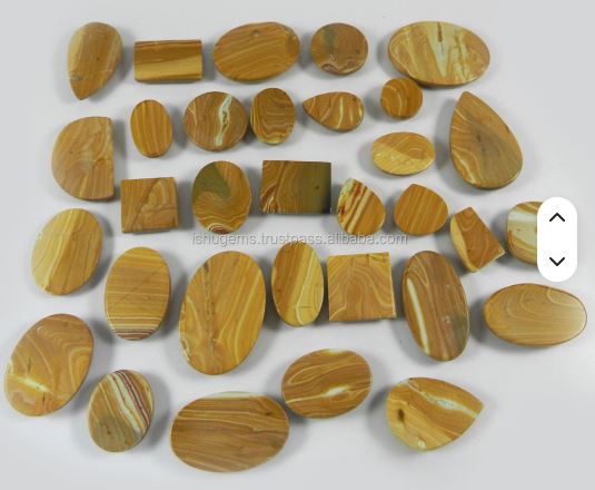 33Pcs Natural Wagul jasper 100 gms Free form Cabochon gemstone IG0258
