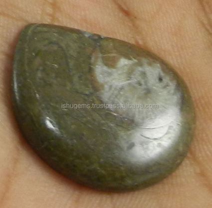 21x27mm Natural Brown ammonite 401 gms Fancy Beautiful Cabochon loose gemstone IG0263