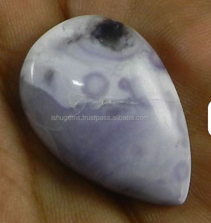 Natural Tiffany Jasper 19x28mm Pear Cabochon 370 gms Loose Gemstone For Jewelry Making