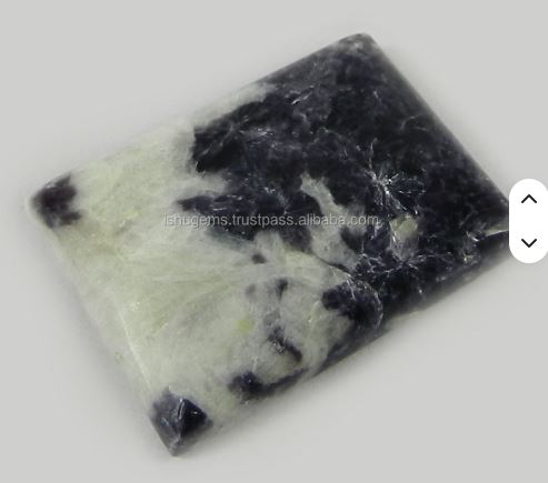 Natural Lepidolite 17x23mm 440 gms Beautiful Rectangle Cabochon Gemstone