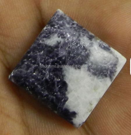 19mm Natural Lepidolite Gemstone 355 gms Cushion Square Cabochon Gemstone IG0297