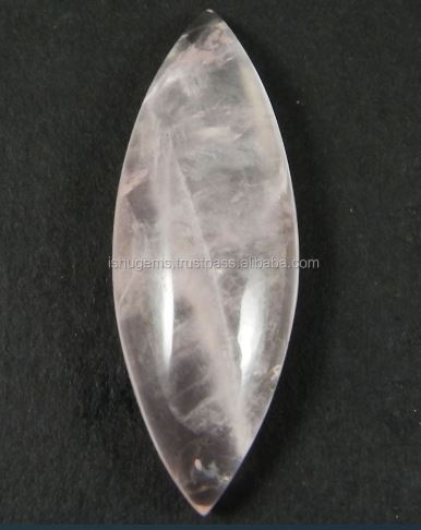 1542mm Natural Rose quartz 590 gms Marquise Cabochon loose gemstone IG0304